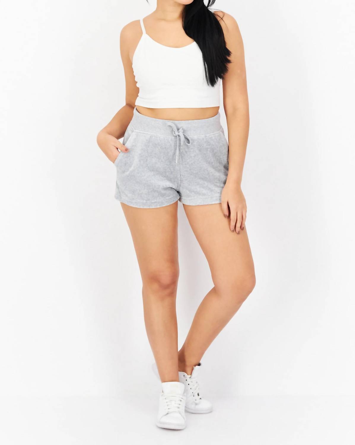 Short color gris