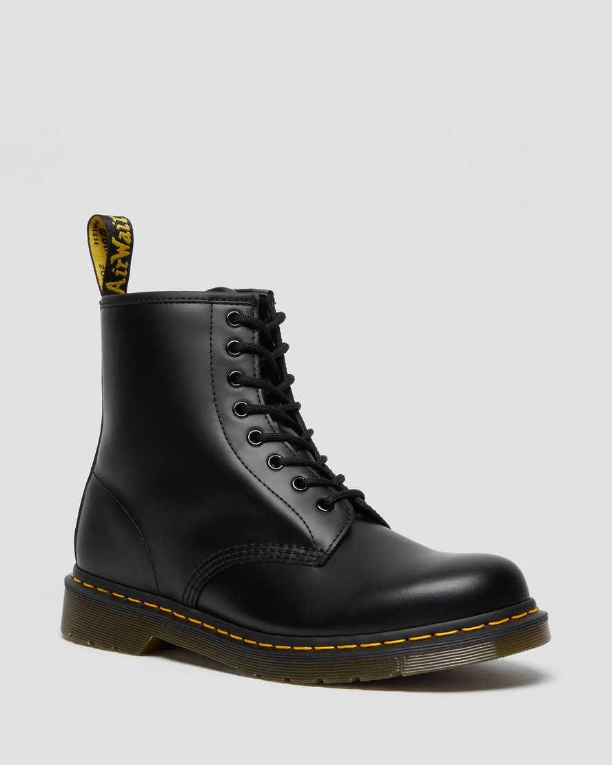 Botas de cuero con cordones