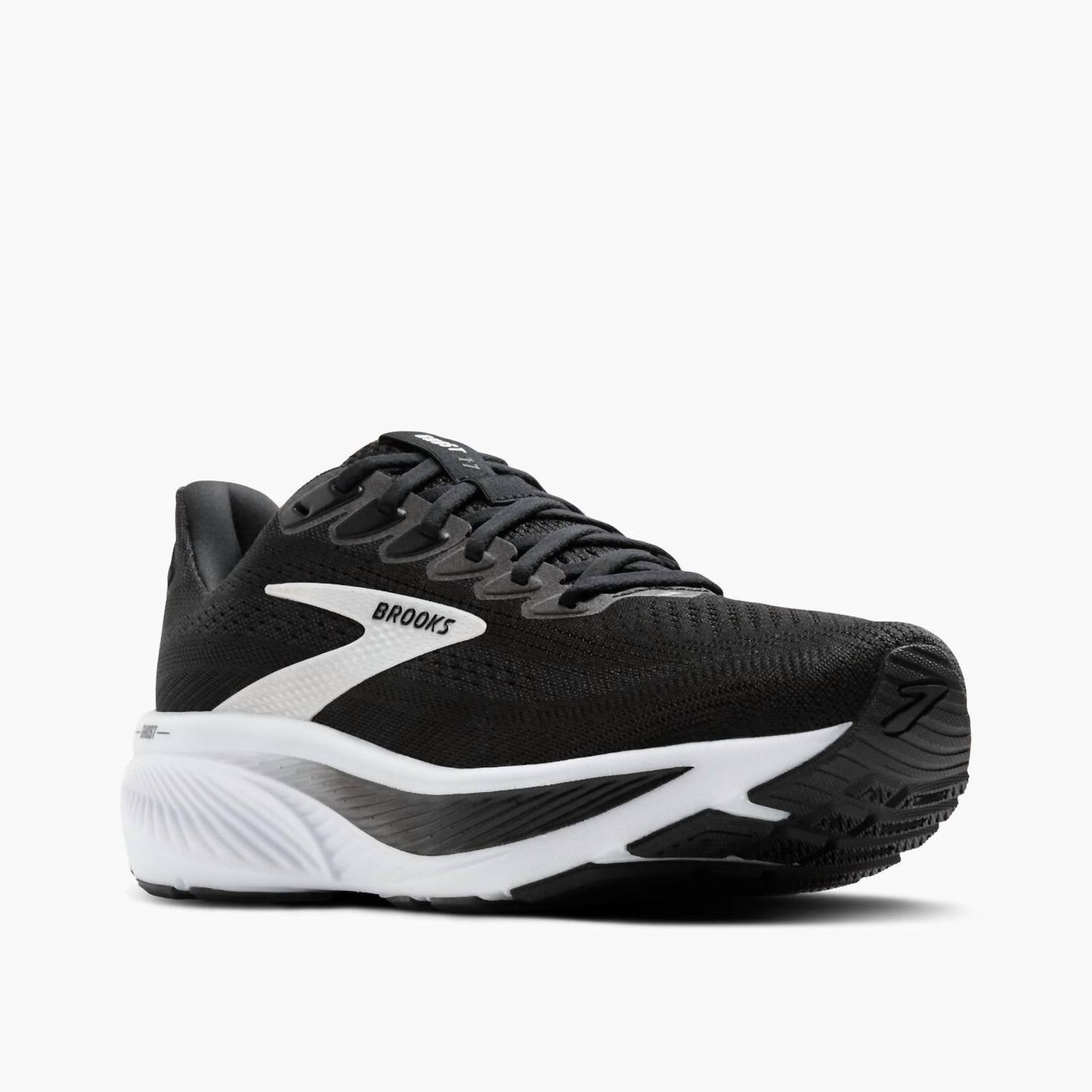 Tenis para correr de mujer color negro y blanco y gris