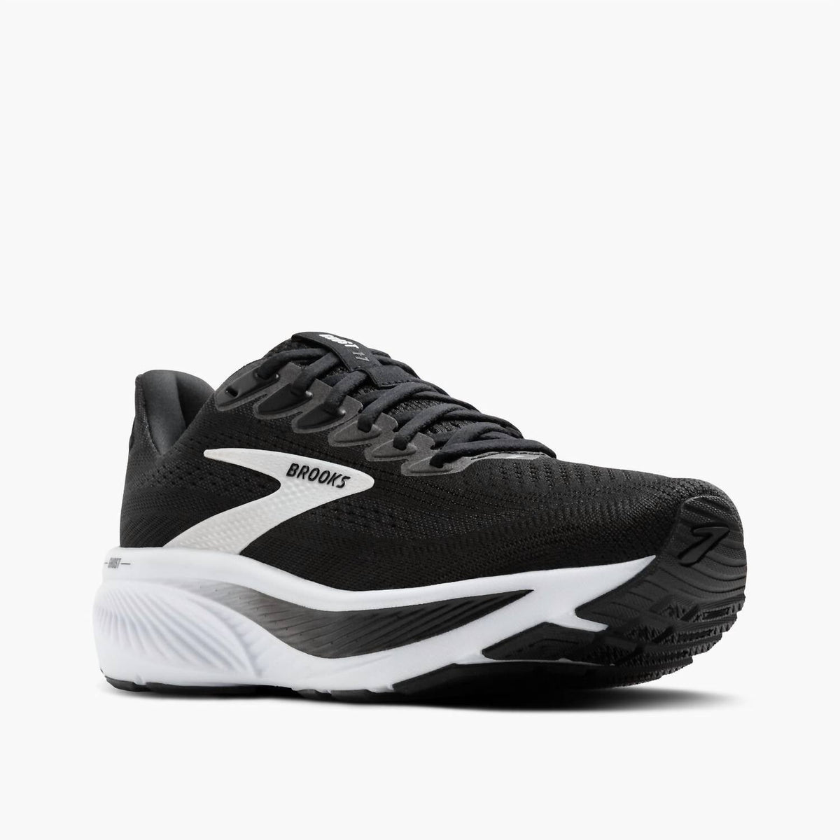 Tenis para correr de mujer color negro y blanco y gris