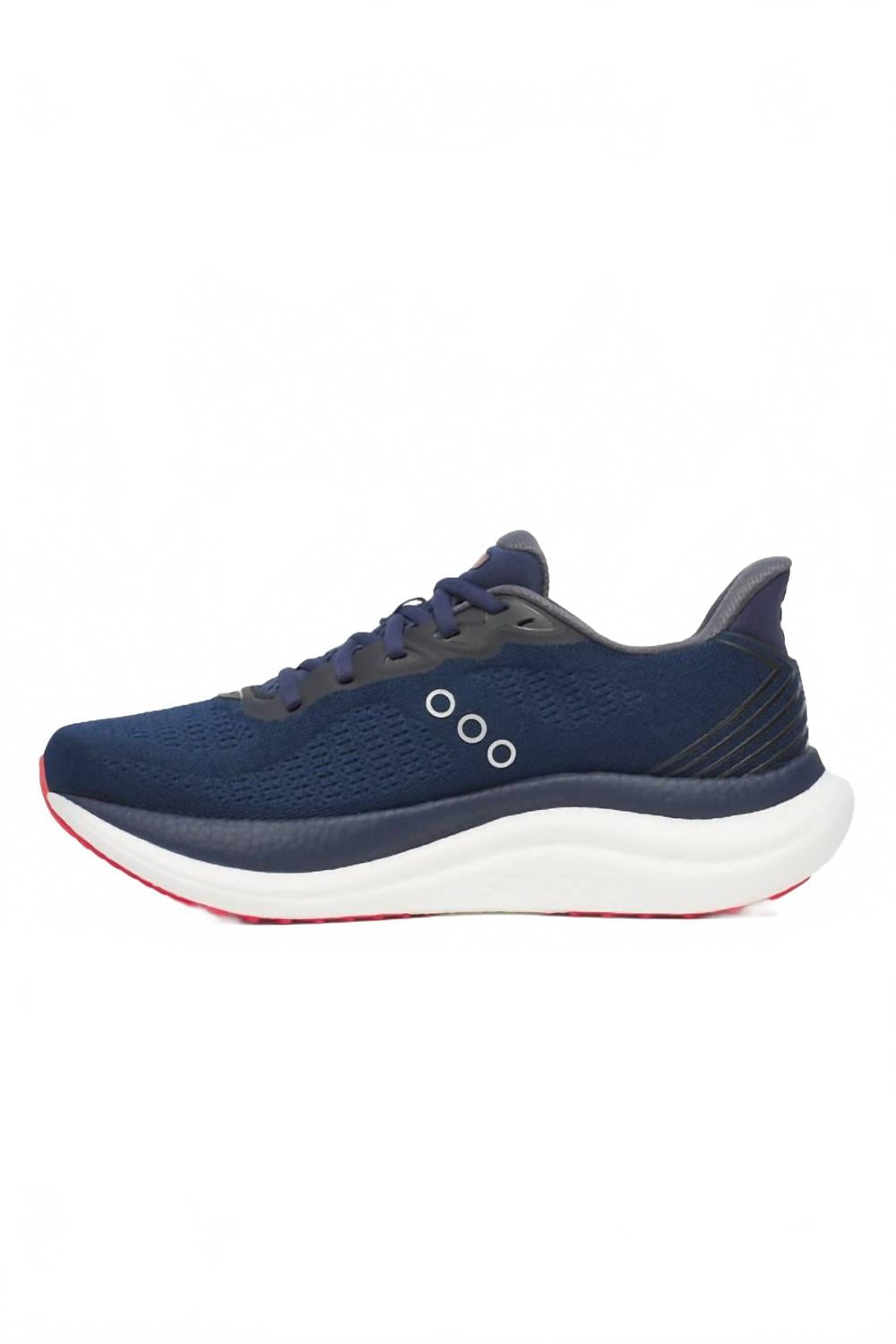 Zapatos de hombre color azul marino y rojo
