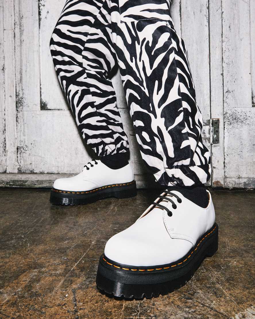 Zapatos de cuero con plataforma