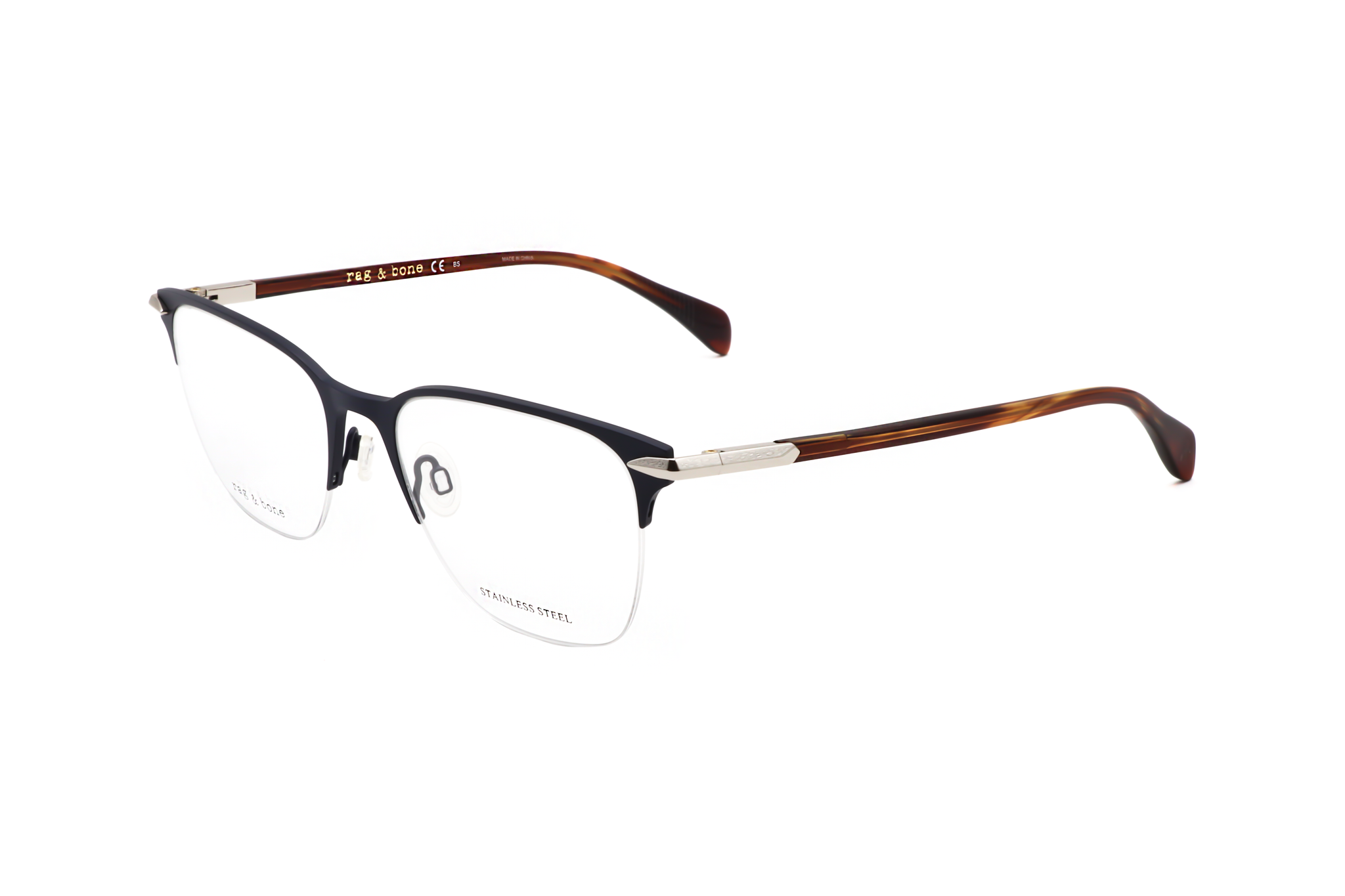 Montura para gafas de hombre 55 mm color azul
