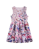 Reiss Heidi Vestido Scuba Estampado