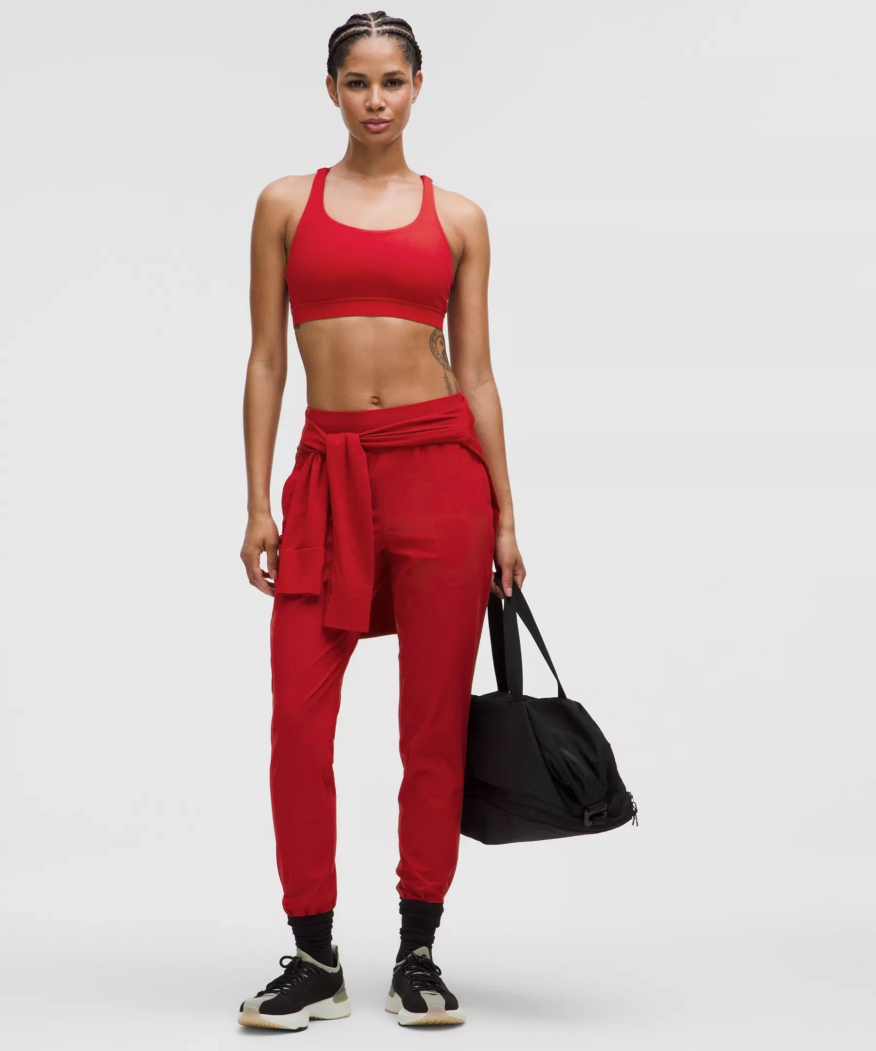 Pantalón deportivo de tiro alto