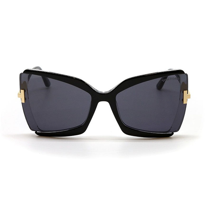 Gafas color oro rosa y café y plateado