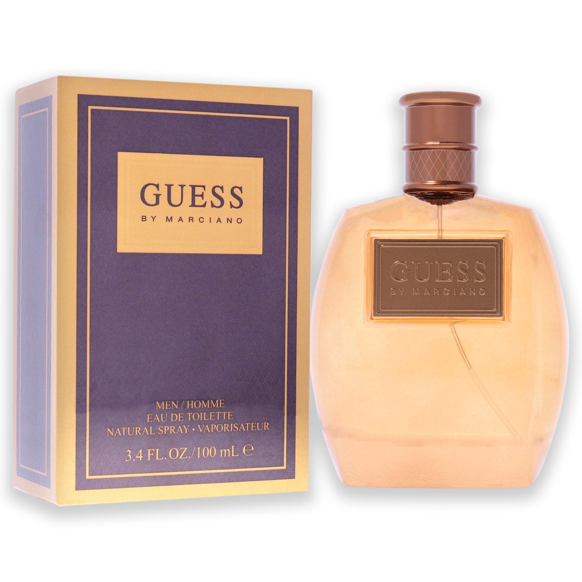 Perfume de hombre eau de toilette 3,4 oz