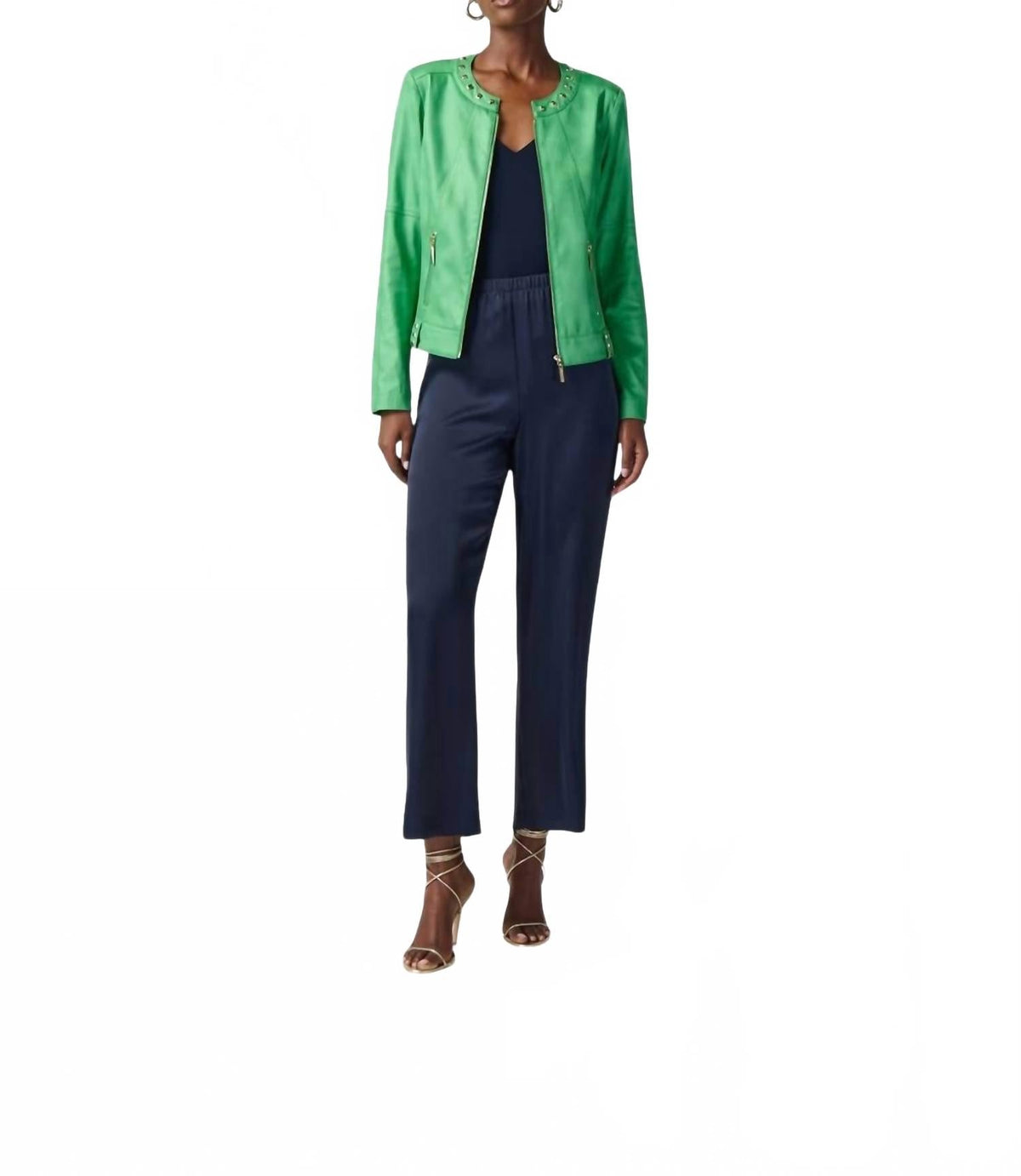 Chaqueta color verde