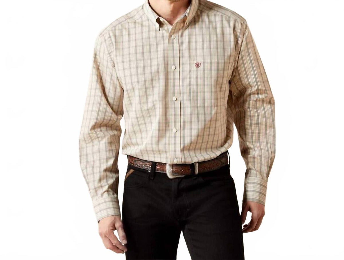 Camisa color crema