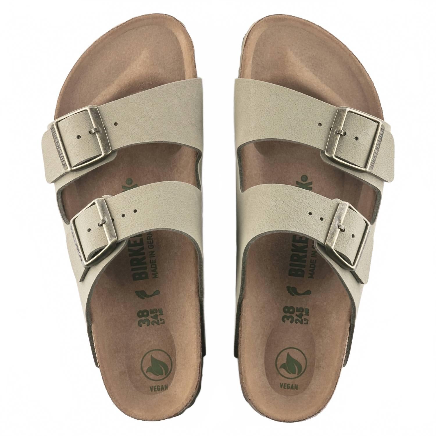 Sandalias unisex color caqui