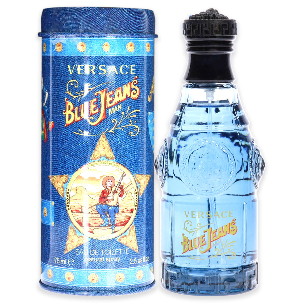 Perfume de hombre eau de toilette 2,5 oz