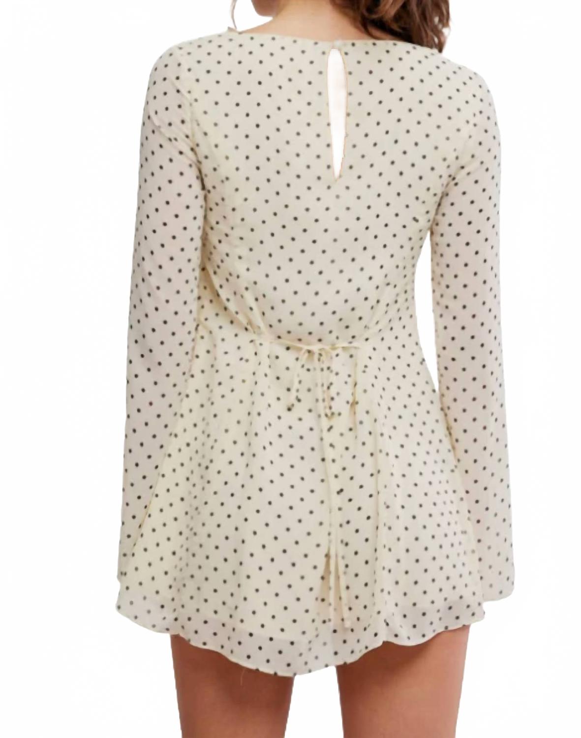 Vestido corto con estampado