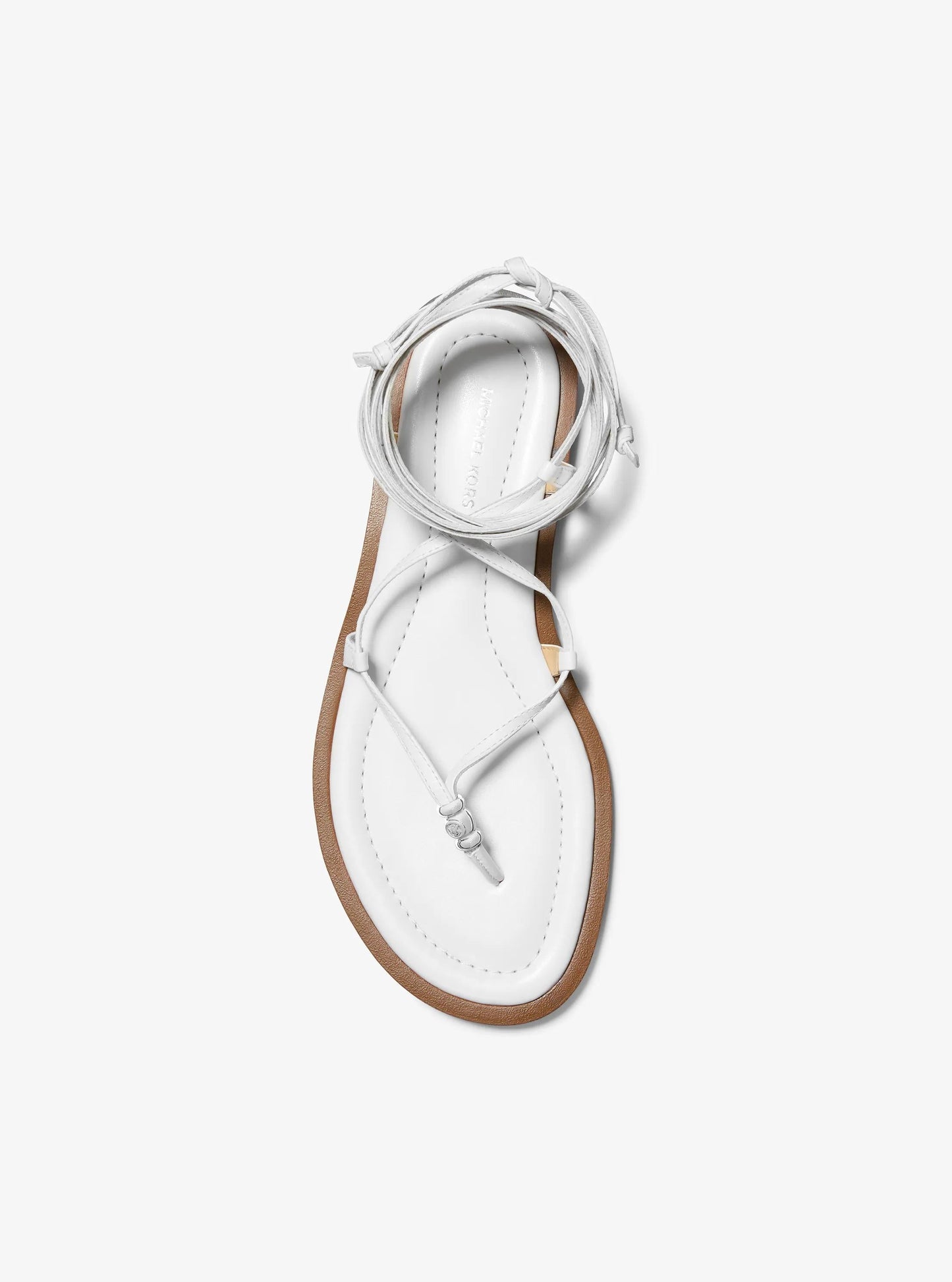 Sandalias de cuero con cordones