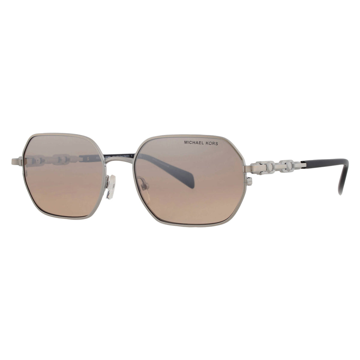 Gafas de sol de mujer color plateado y caqui