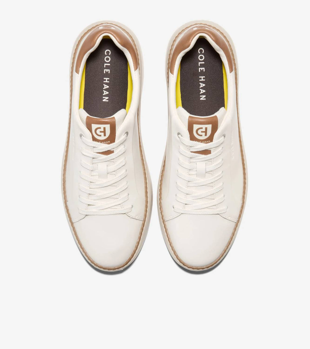 Tenis de hombre color marfil