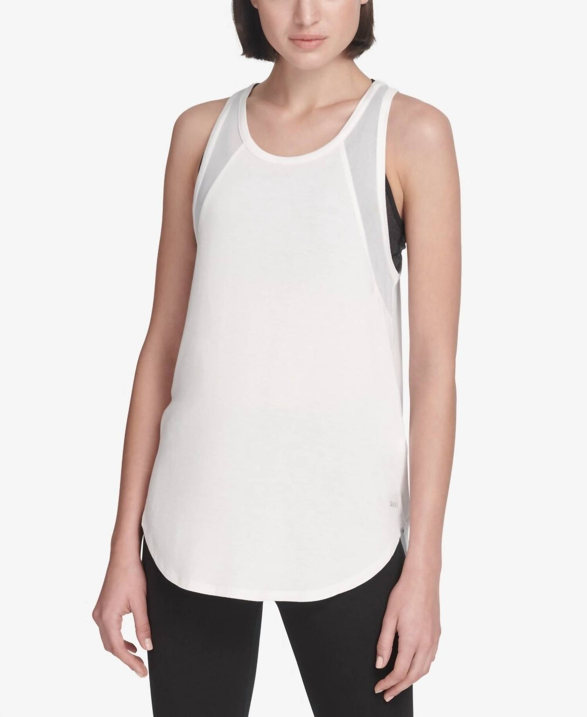 Camiseta sin mangas color blanco