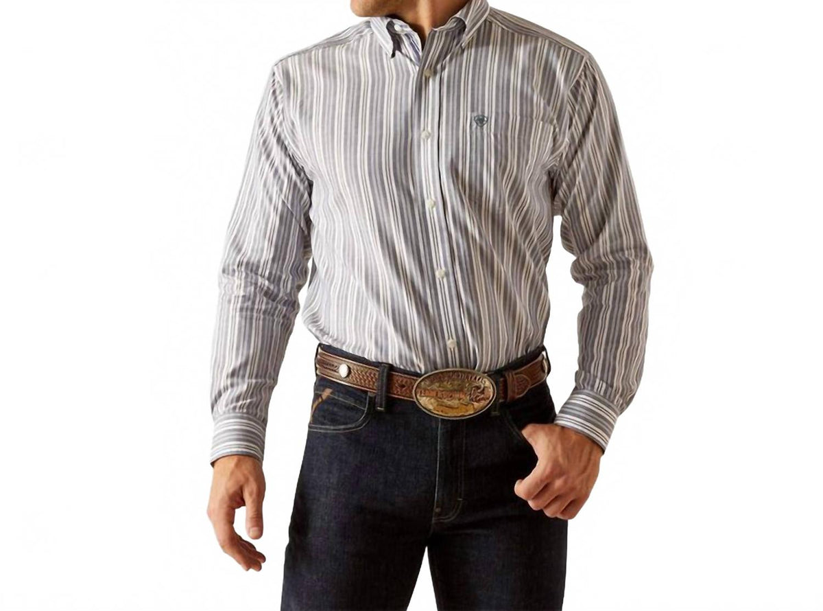 Camisa de hombre color azul marino