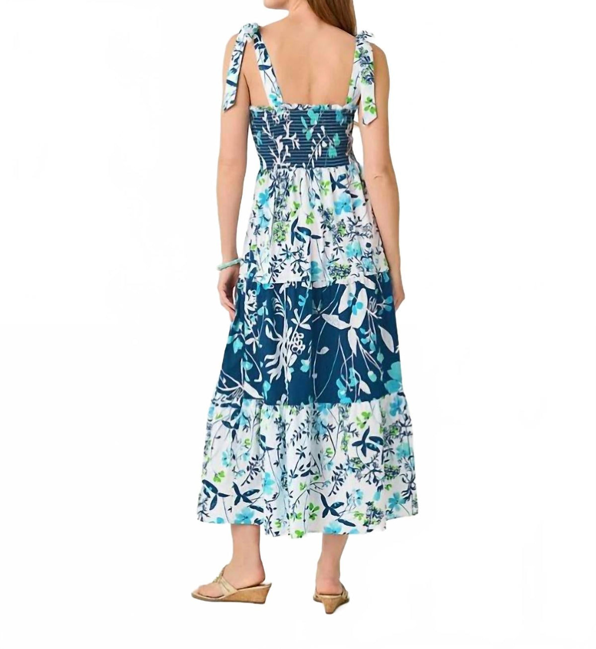 Vestido largo color blanco