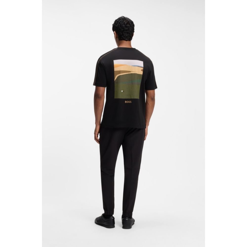 Camiseta de algodón con estampado