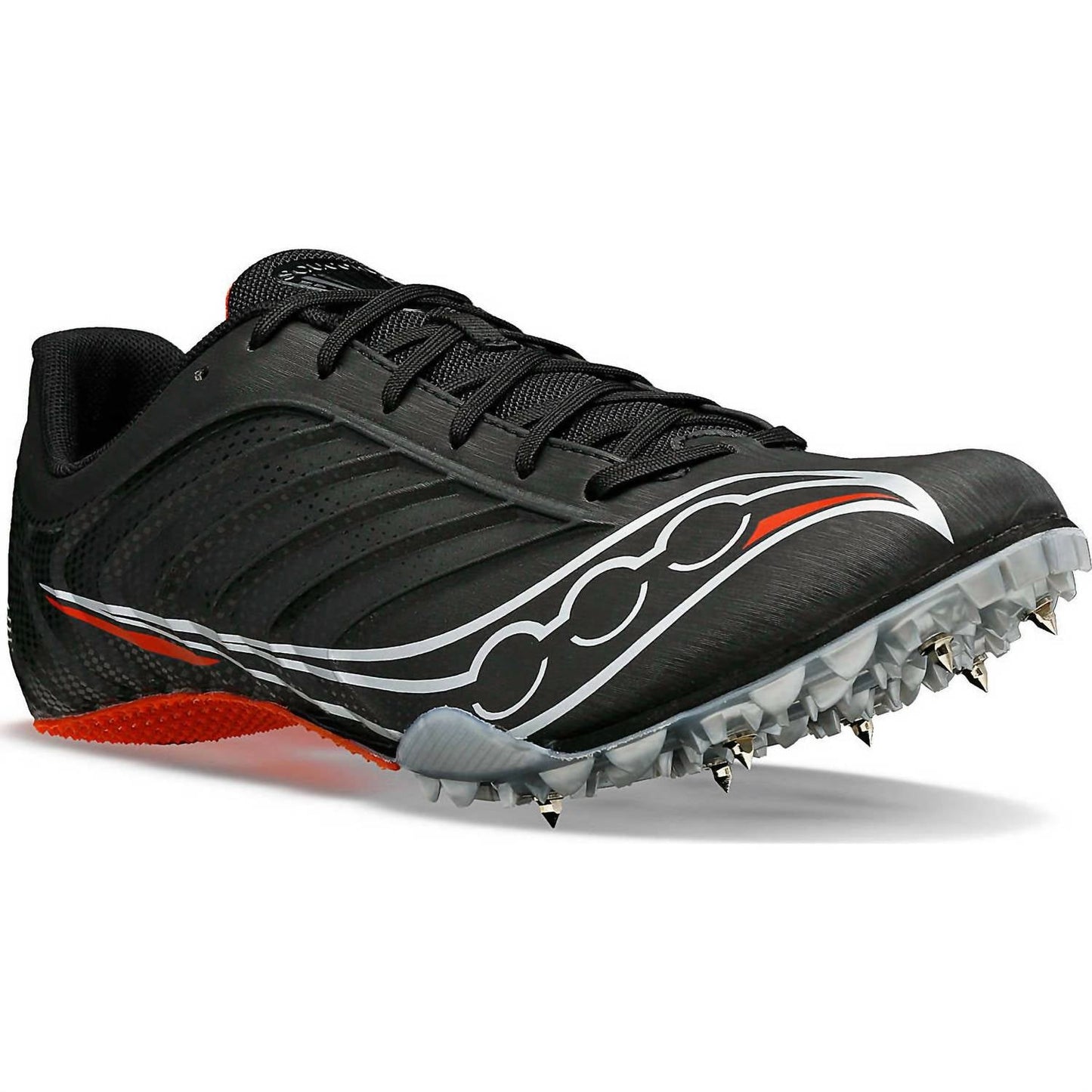 Zapatillas con clavos de hombre color negro