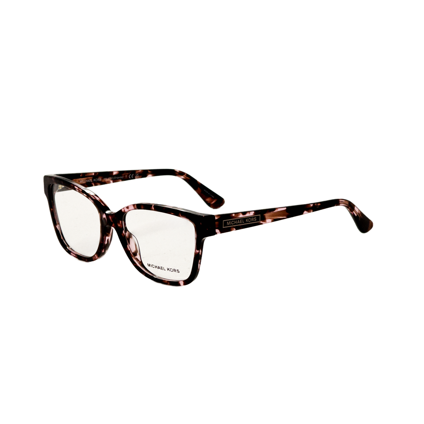 Montura para gafas de mujer 52 mm color rosado