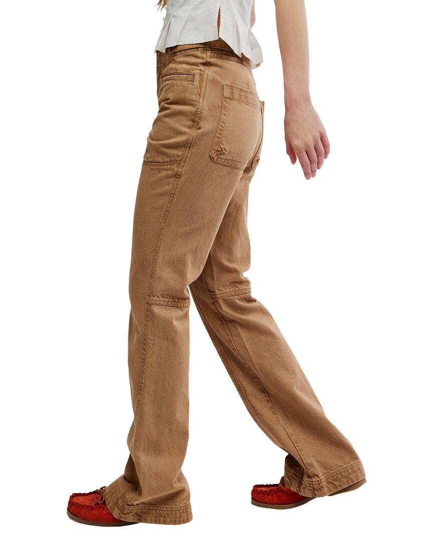 Pantalón de mezcla de lino