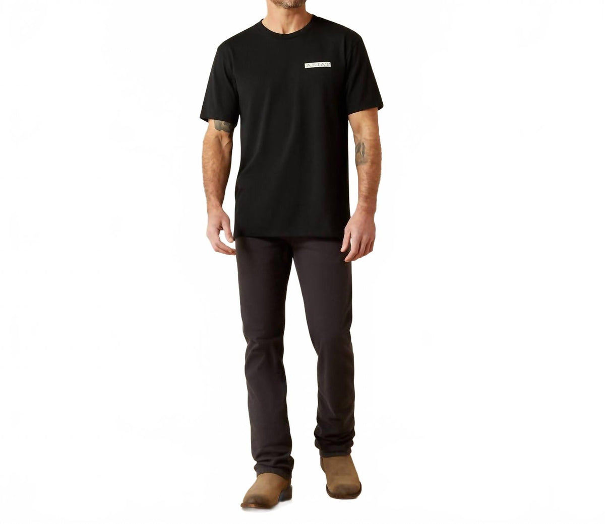 Camiseta color negro