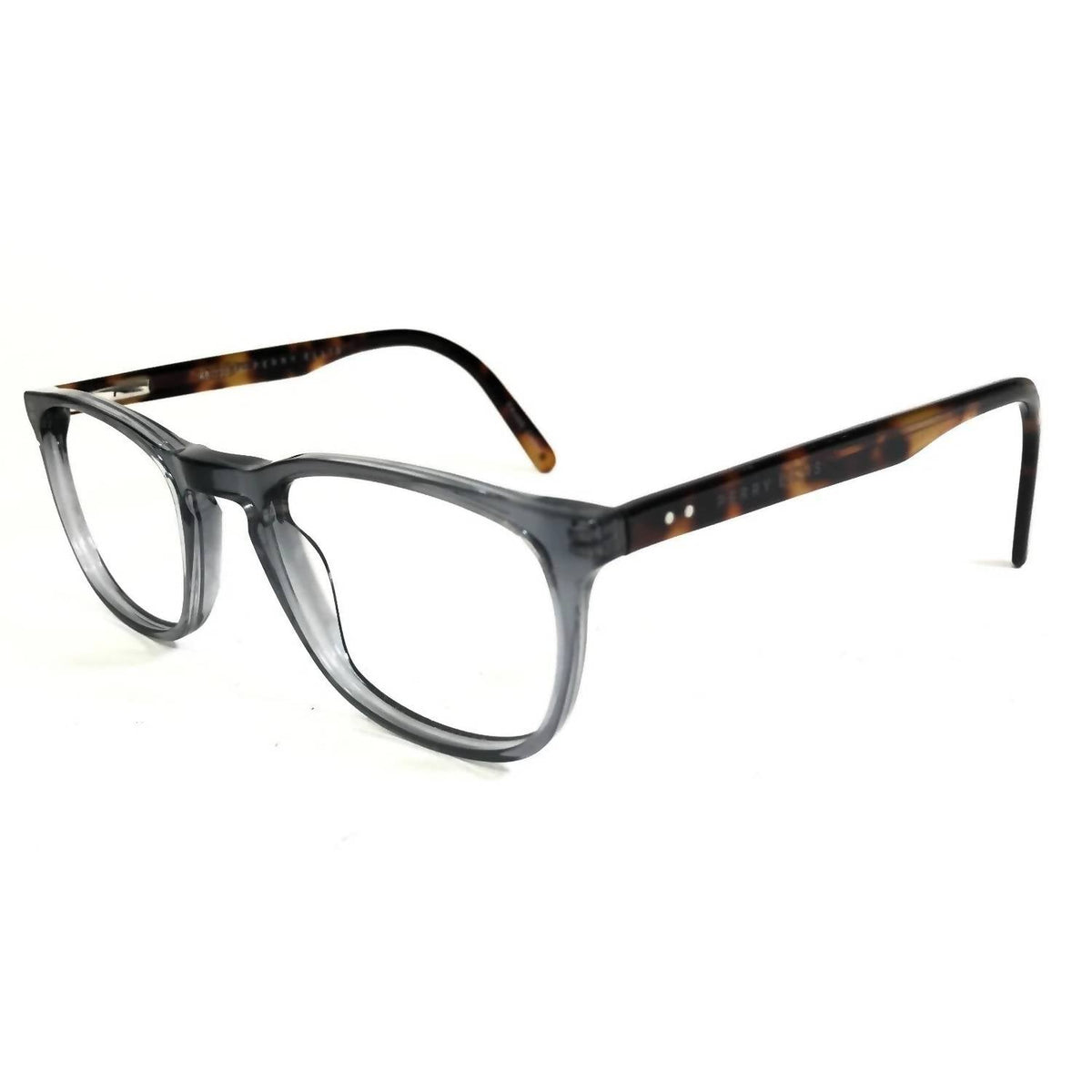 Montura para gafas de hombre de montura cuadrada color gris