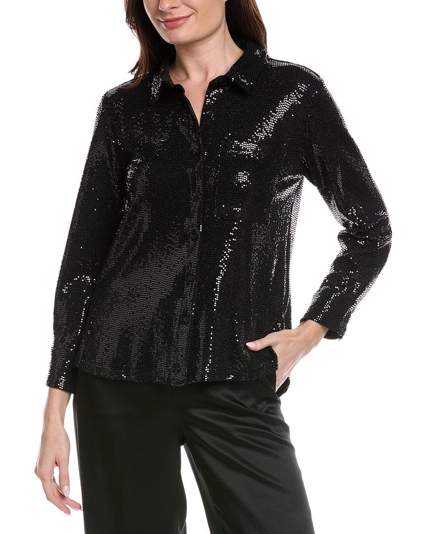 Camisa con lentejuelas