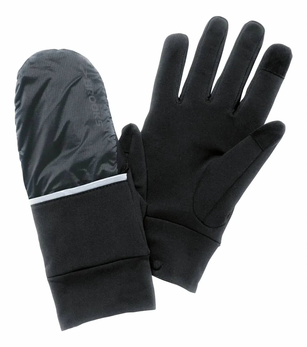 Guantes unisex color negro