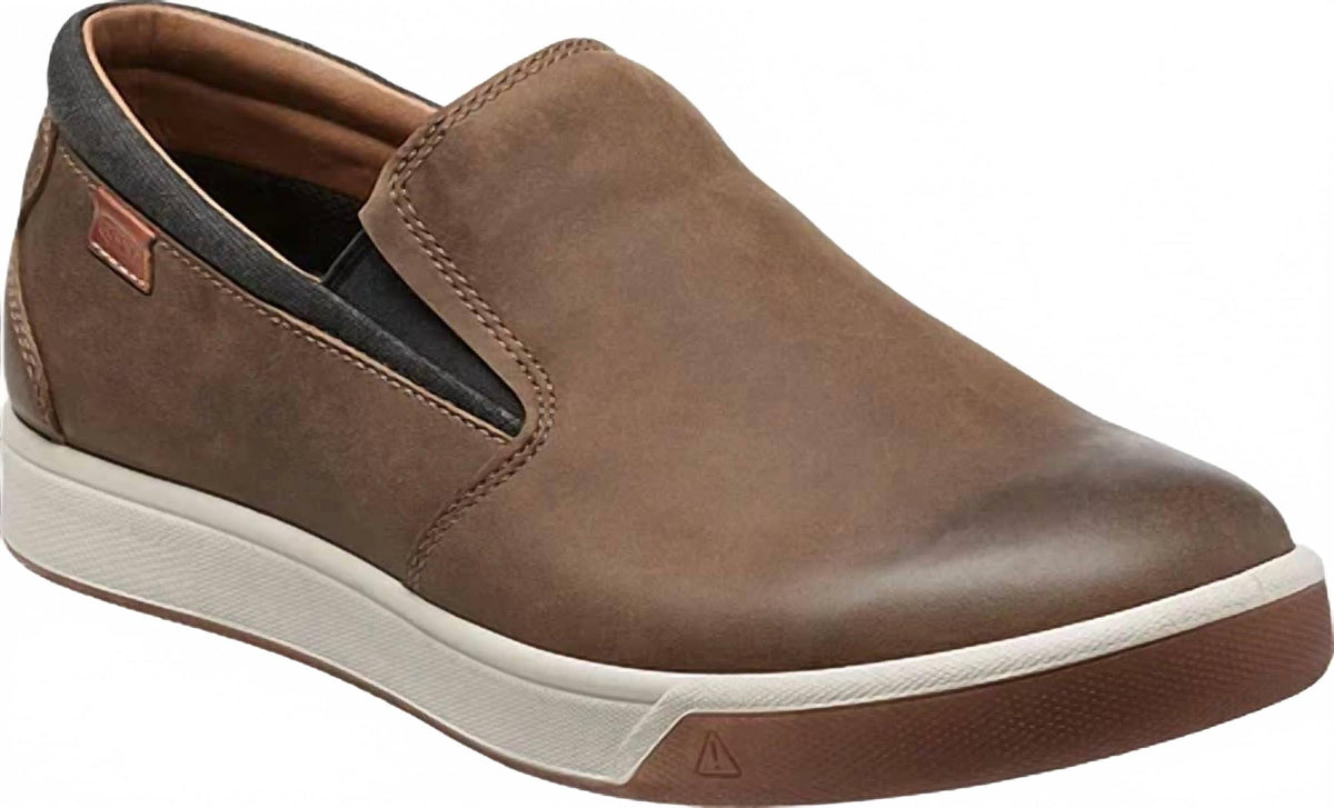 Zapatos de hombre sin cordones color café