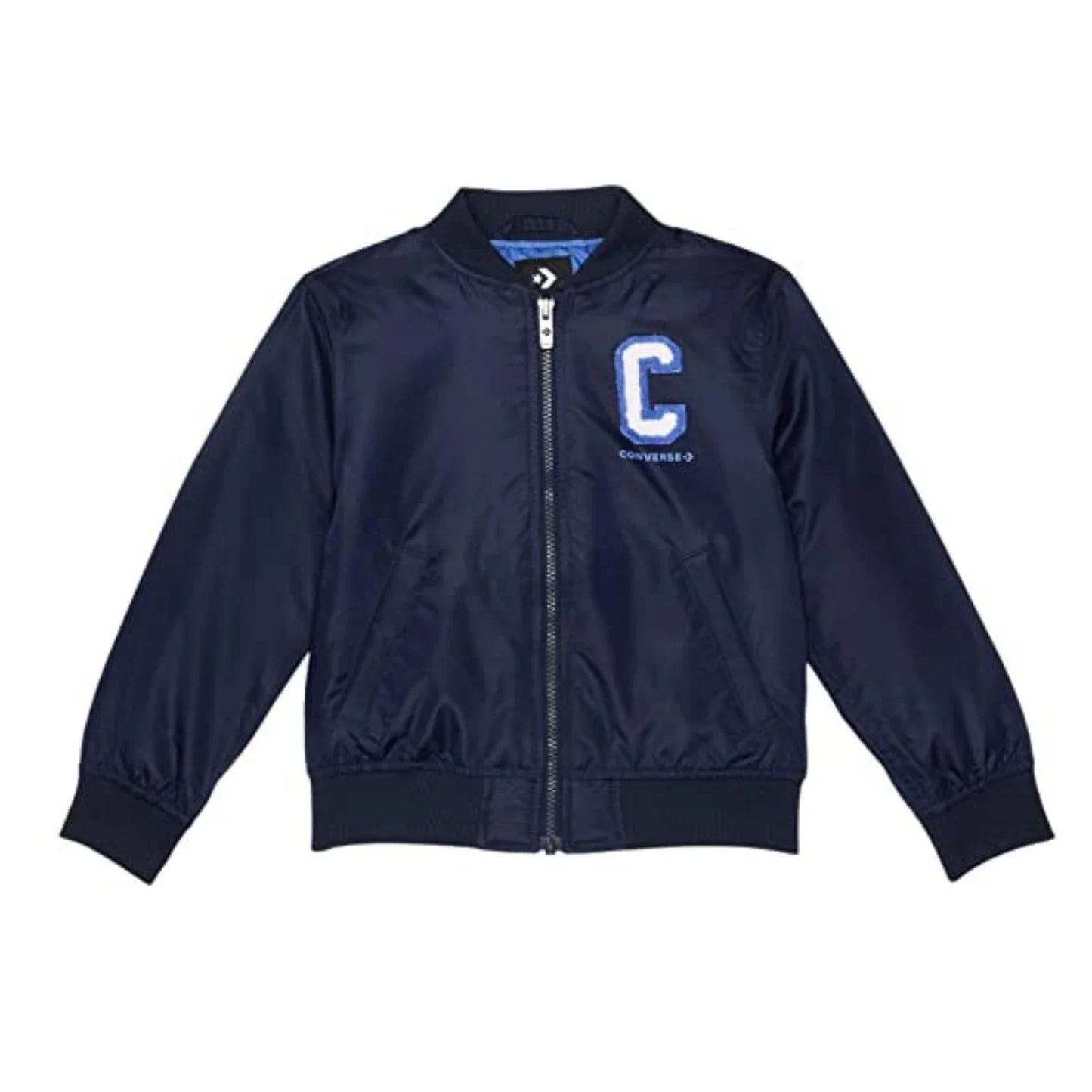 Chaqueta para niño de manga larga color azul