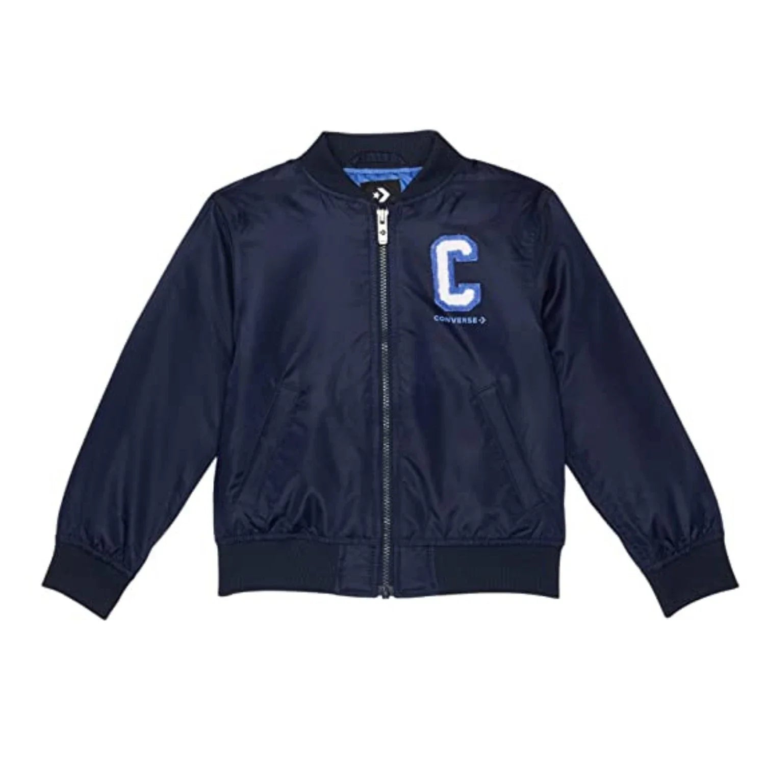 Chaqueta para niño de manga larga color azul