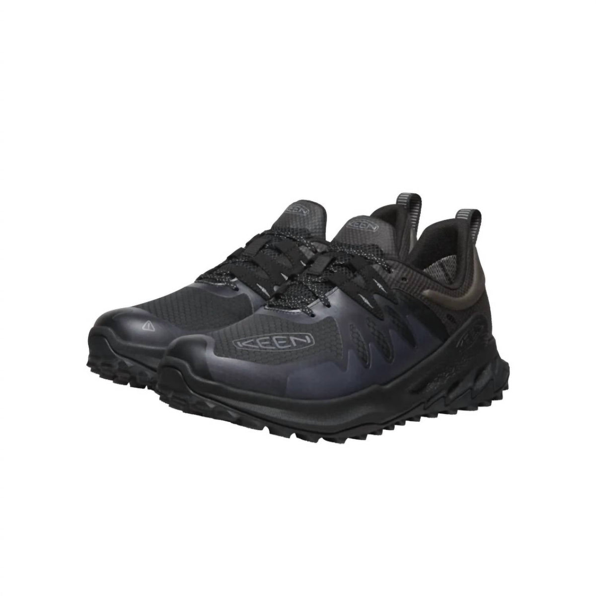 Zapatos de hombre impermeables color negro y gris