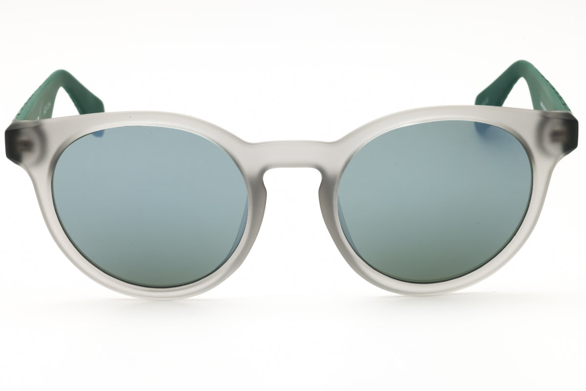 Gafas color gris y verde