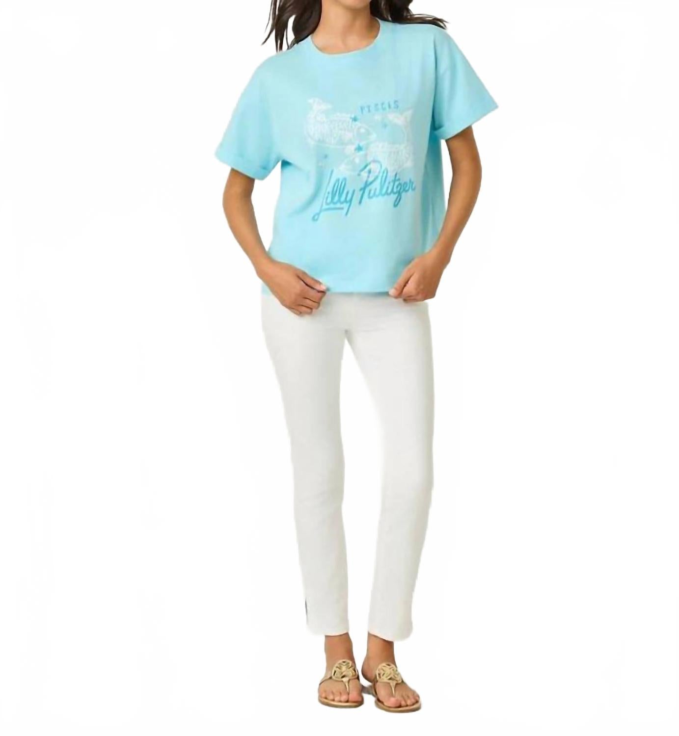 Top color azul
