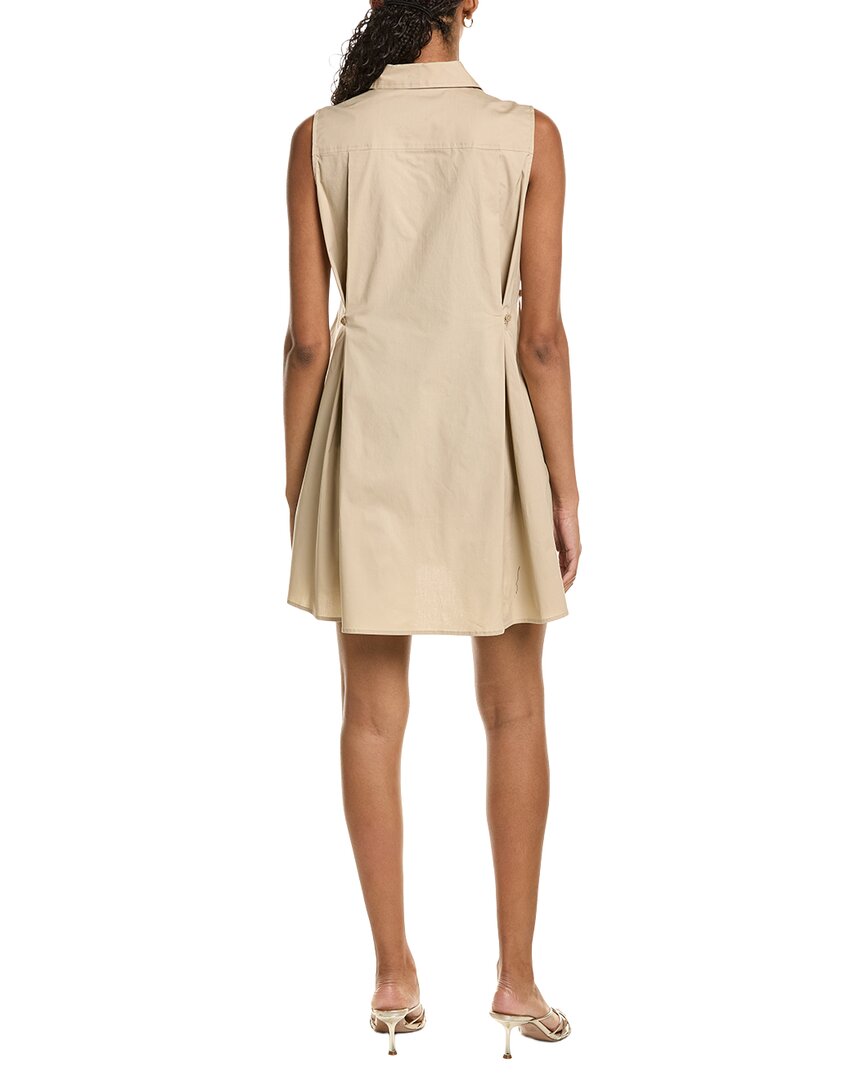 Vestido corto sin mangas