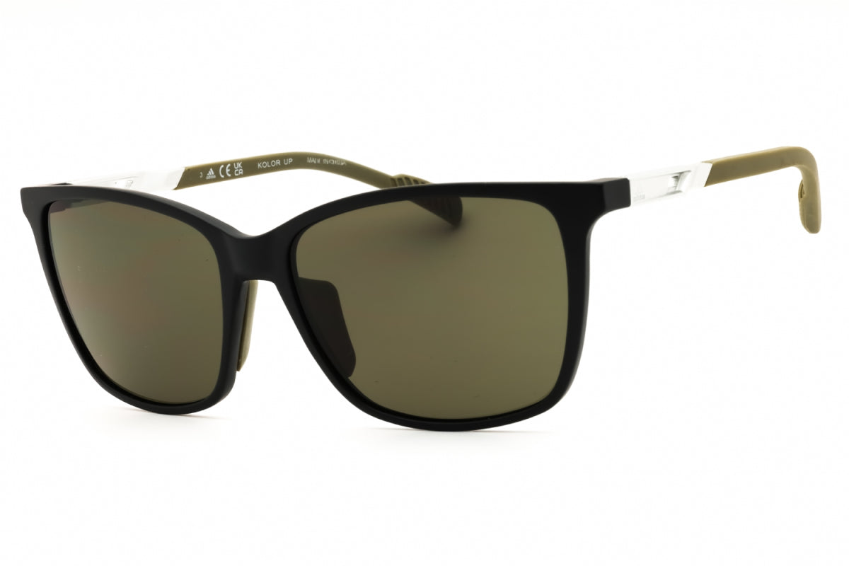 Gafas color negro y verde