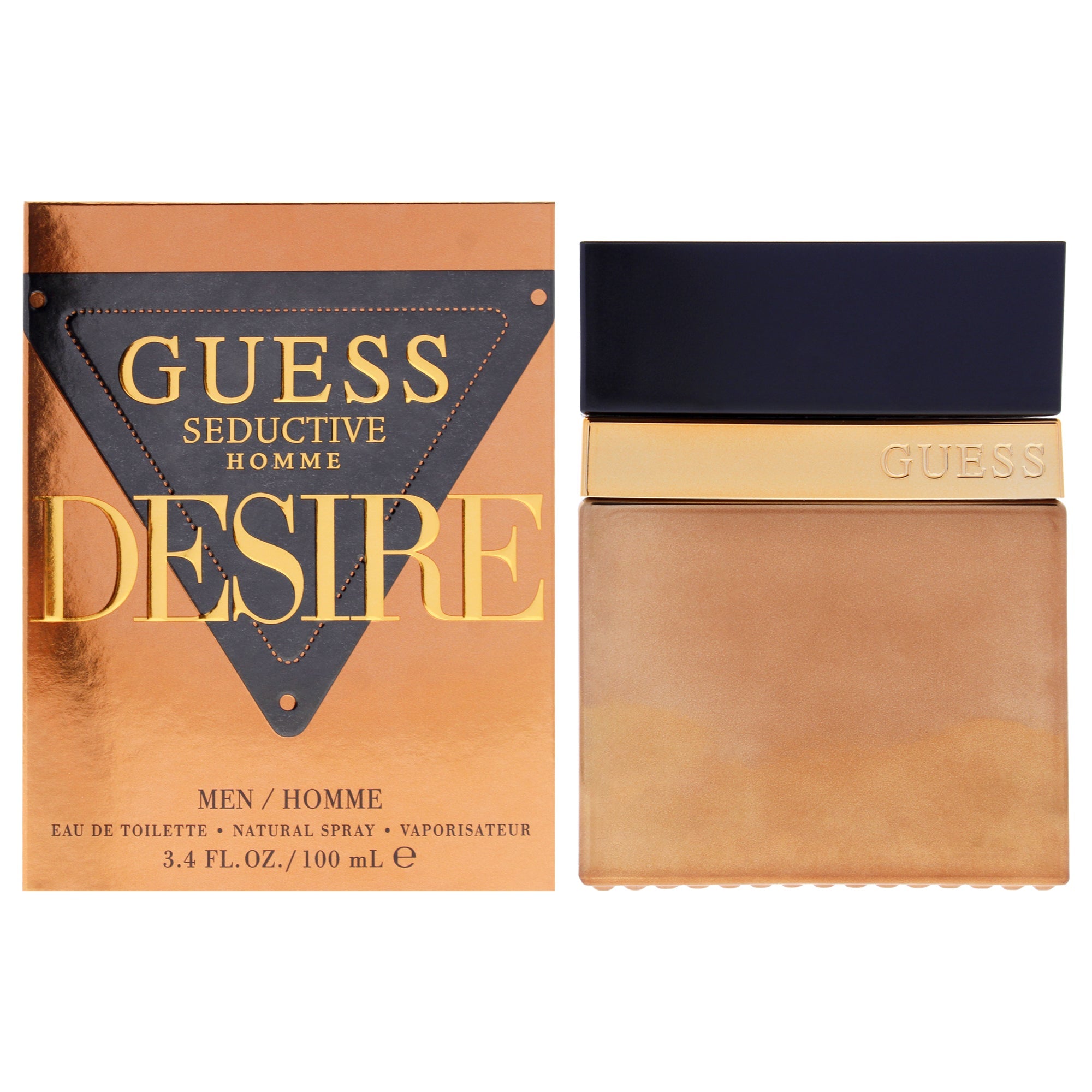 Perfume de hombre eau de toilette 3,4 oz