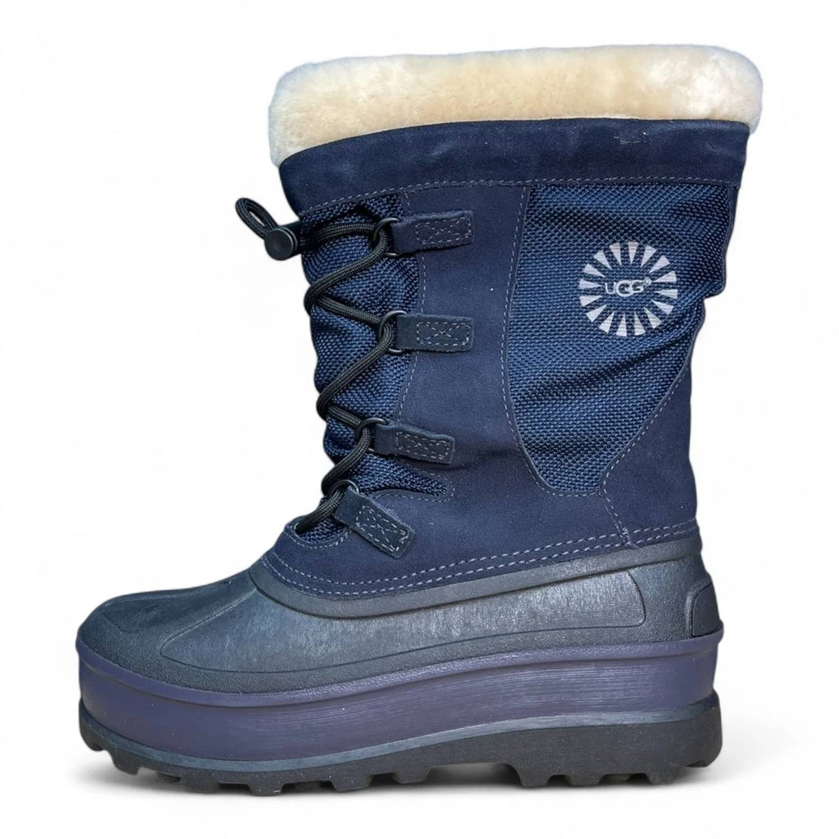 Botas para niña color azul marino