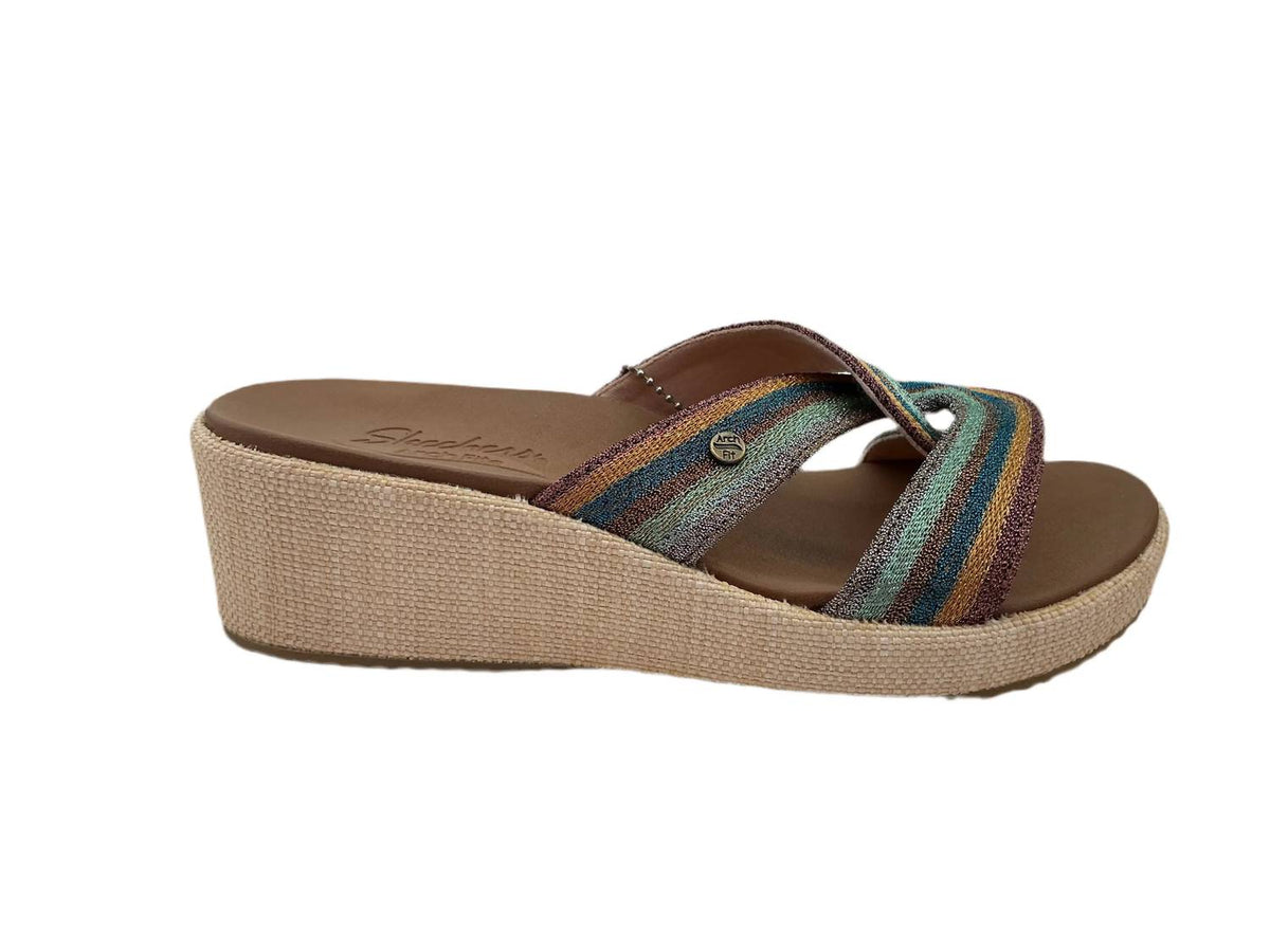 Sandalias de mujer multicolor