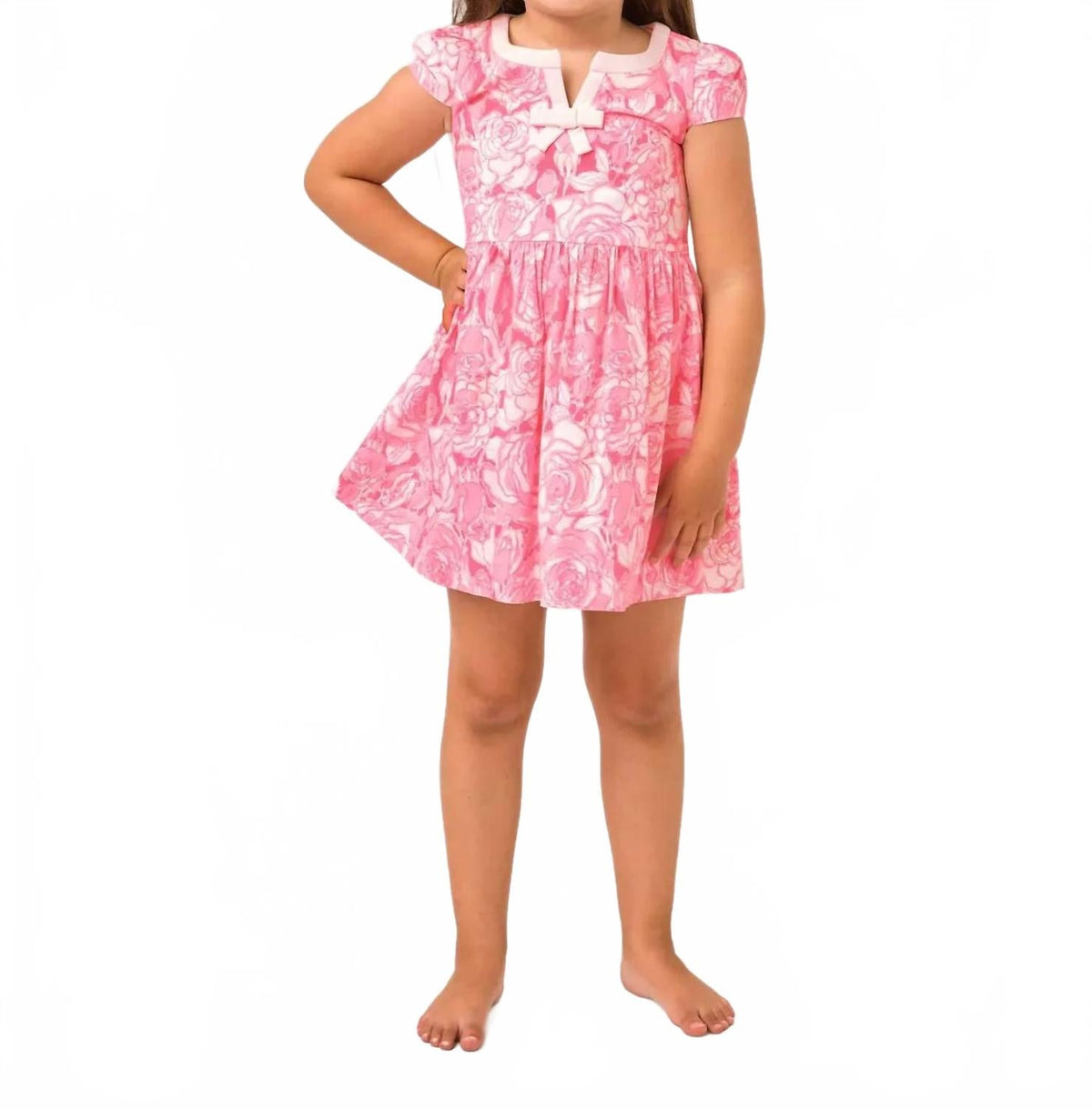 Vestido para niña color rosado