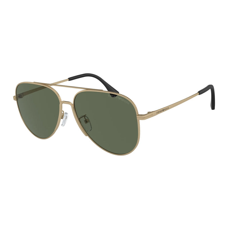 Gafas color verde y dorado
