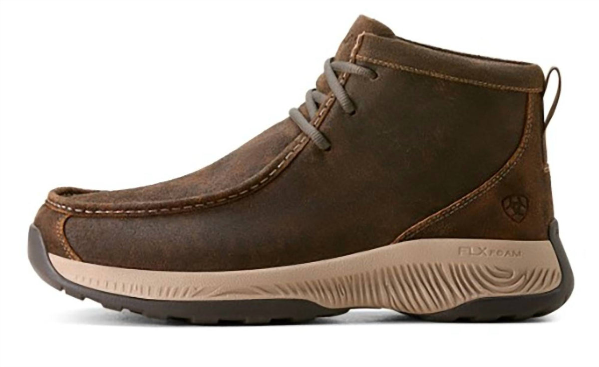 Botas de hombre color café
