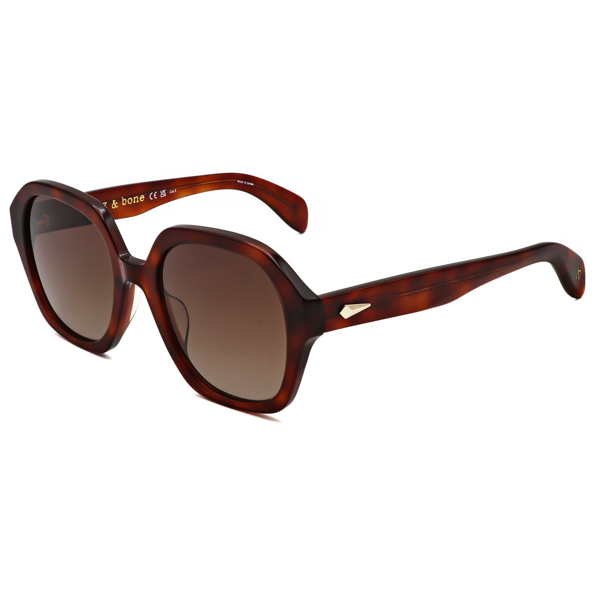 Gafas de sol de mujer 53 mm color café