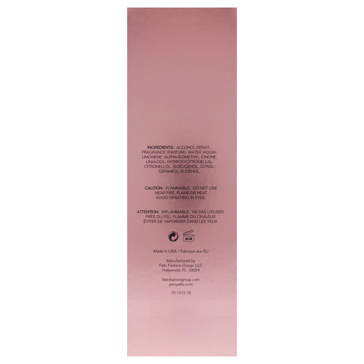 Perfume de mujer eau de parfum 3,4 oz