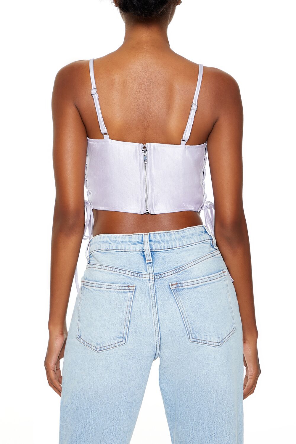 Camiseta sin mangas con cordones