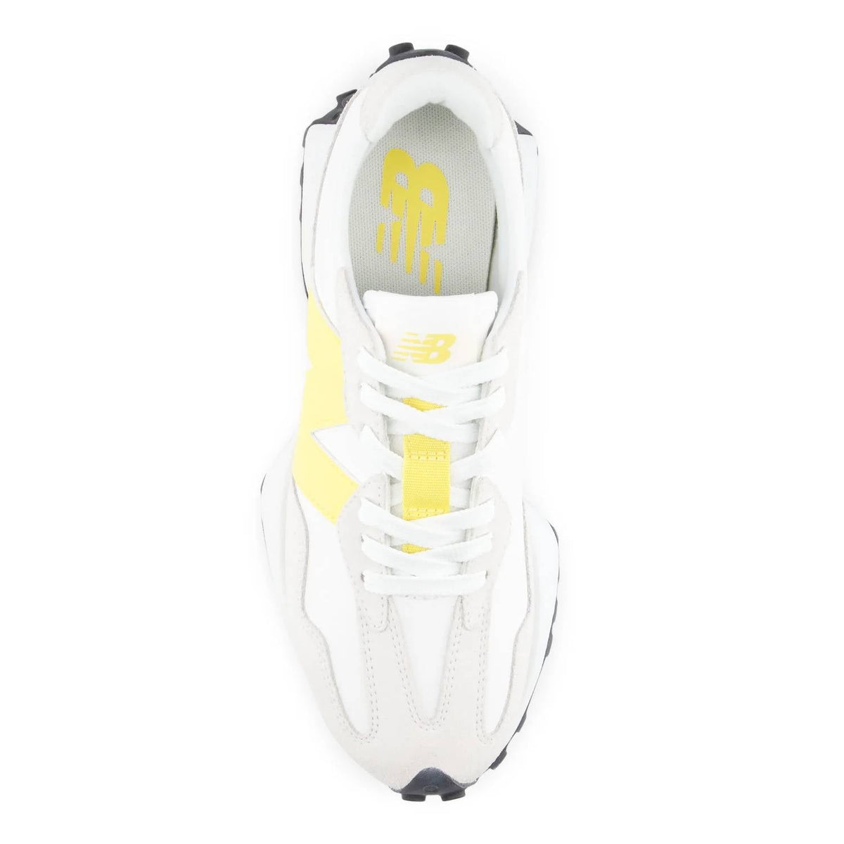 Tenis de mujer color blanco y amarillo