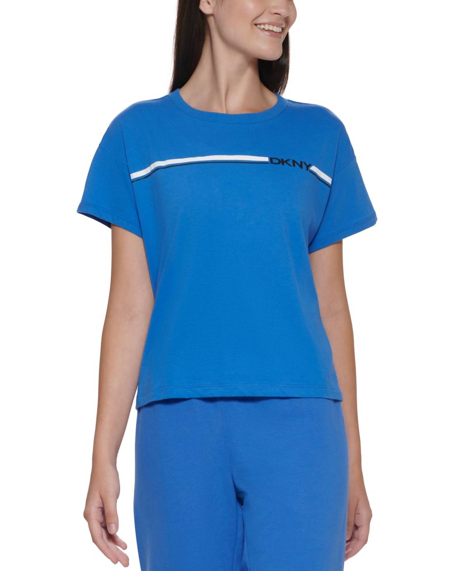 Camiseta de algodón a rayas