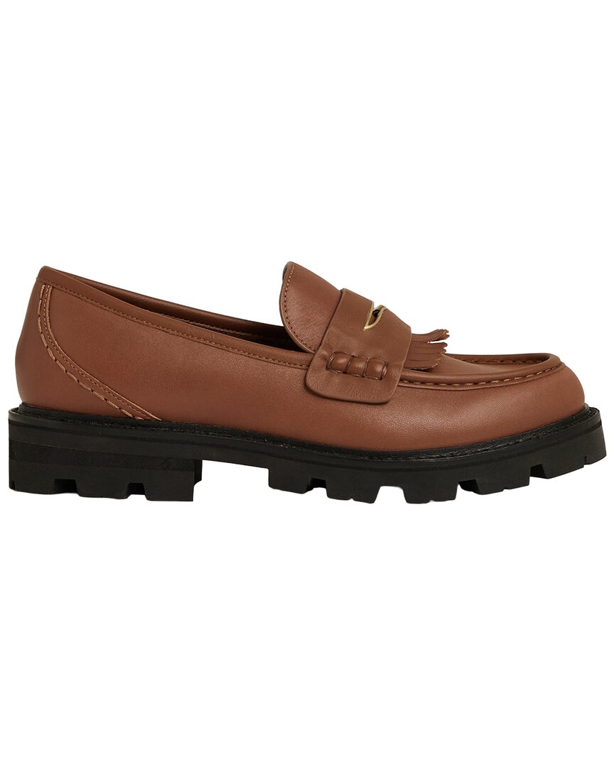 Mocasines de cuero